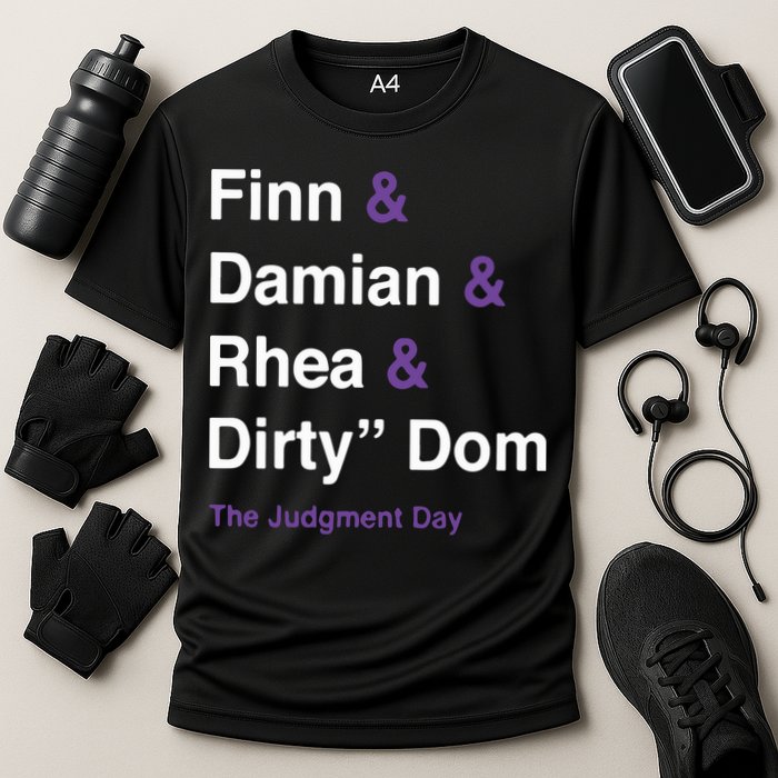 Rtruth Finn Damian Rhea Dirty Dom The Judgment Day Performance Shirt
