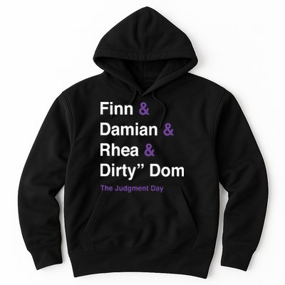 Rtruth Finn Damian Rhea Dirty Dom The Judgment Day Hoodie