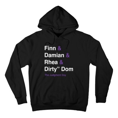 Rtruth Finn Damian Rhea Dirty Dom The Judgment Day Hoodie