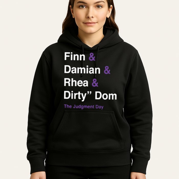 Rtruth Finn Damian Rhea Dirty Dom The Judgment Day Hoodie