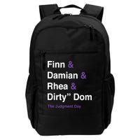 Rtruth Finn Damian Rhea Dirty Dom The Judgment Day Backpack