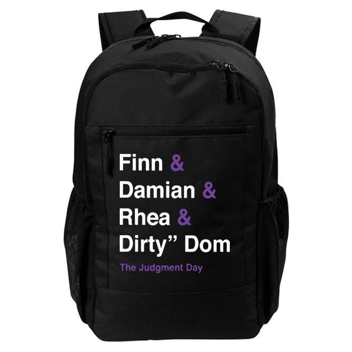 Rtruth Finn Damian Rhea Dirty Dom The Judgment Day Backpack