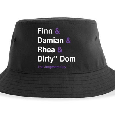 Rtruth Finn Damian Rhea Dirty Dom The Judgment Day Sustainable Bucket Hat