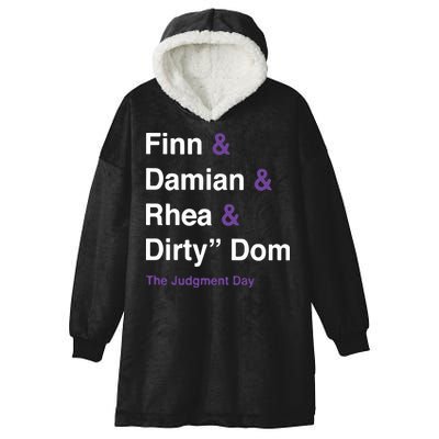 Rtruth Finn Damian Rhea Dirty Dom The Judgment Day Hooded Wearable Blanket