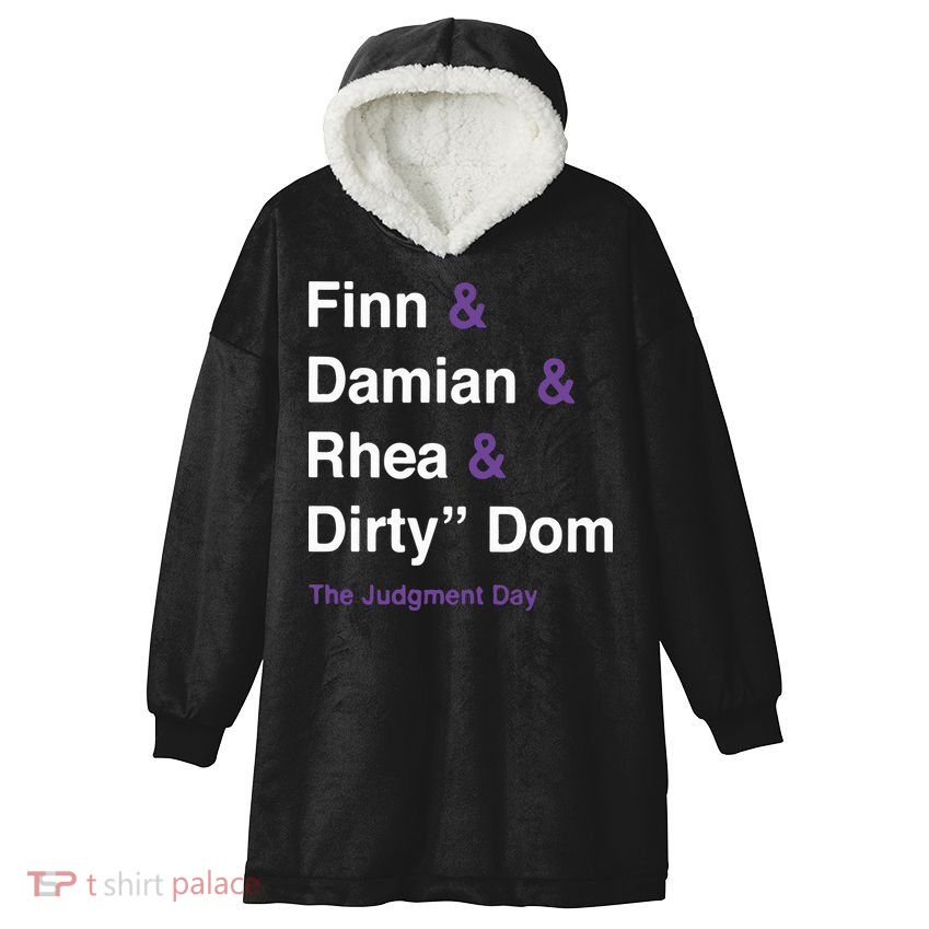 Rtruth Finn Damian Rhea Dirty Dom The Judgment Day Hooded Wearable Blanket