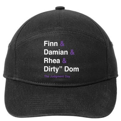 Rtruth Finn Damian Rhea Dirty Dom The Judgment Day 7-Panel Snapback Hat