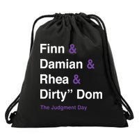 Rtruth Finn Damian Rhea Dirty Dom The Judgment Day Drawstring Bag