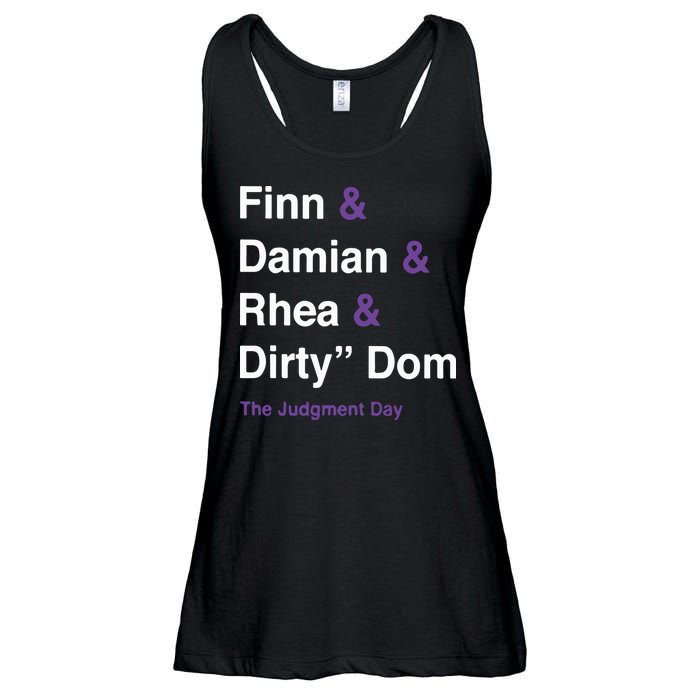 Rtruth Finn Damian Rhea Dirty Dom The Judgment Day Ladies Essential Flowy Tank