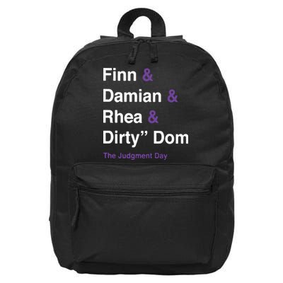 Rtruth Finn Damian Rhea Dirty Dom The Judgment Day 16 in Basic Backpack