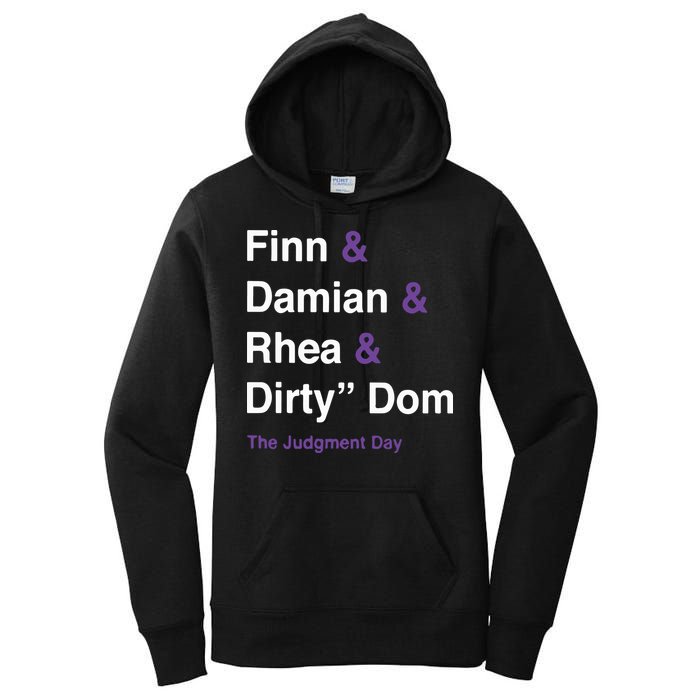 Rtruth Finn Damian Rhea Dirty Dom The Judgment Day Women's Pullover Hoodie