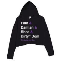 Rtruth Finn Damian Rhea Dirty Dom The Judgment Day Crop Fleece Hoodie