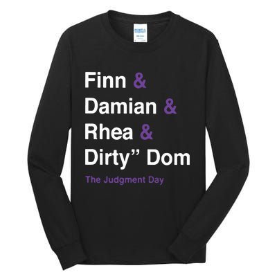 Rtruth Finn Damian Rhea Dirty Dom The Judgment Day Tall Long Sleeve T-Shirt