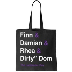 Rtruth Finn Damian Rhea Dirty Dom The Judgment Day Tote Bag