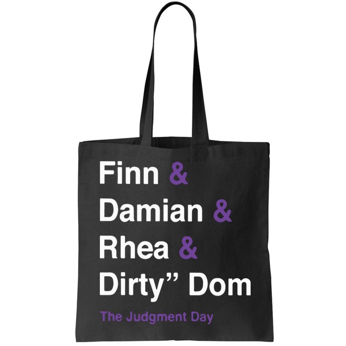 Rtruth Finn Damian Rhea Dirty Dom The Judgment Day Bag