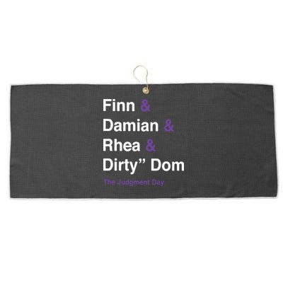 Rtruth Finn Damian Rhea Dirty Dom The Judgment Day Large Microfiber Waffle Golf Towel