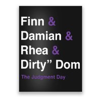 Rtruth Finn Damian Rhea Dirty Dom The Judgment Day Poster