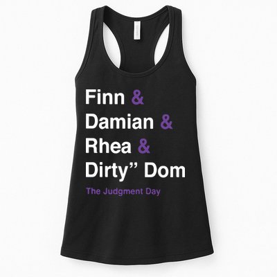 Rtruth Finn Damian Rhea Dirty Dom The Judgment Day Womens Tank Top