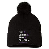 Rtruth Finn Damian Rhea Dirty Dom The Judgment Day Pom Pom 12in Knit Beanie
