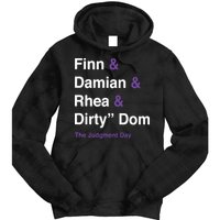 Rtruth Finn Damian Rhea Dirty Dom The Judgment Day Tie Dye Hoodie