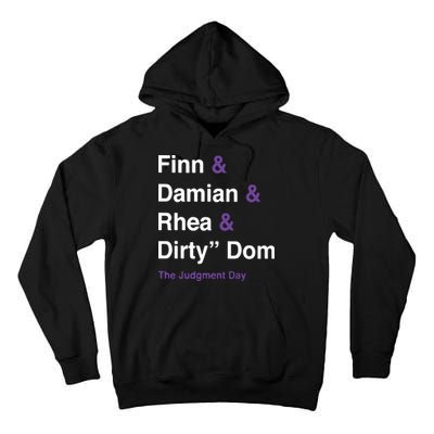 Rtruth Finn Damian Rhea Dirty Dom The Judgment Day Tall Hoodie