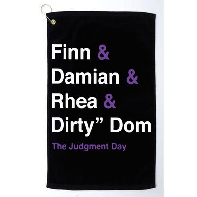 Rtruth Finn Damian Rhea Dirty Dom The Judgment Day Golf Towel