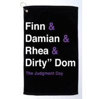 Rtruth Finn Damian Rhea Dirty Dom The Judgment Day Golf Towel