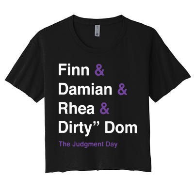 Rtruth Finn Damian Rhea Dirty Dom The Judgment Day Crop Top