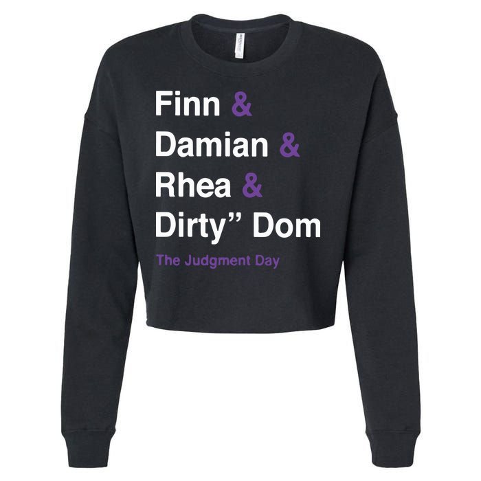 Rtruth Finn Damian Rhea Dirty Dom The Judgment Day Cropped Pullover Crew