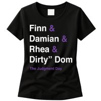 Rtruth Finn Damian Rhea Dirty Dom The Judgment Day Womens T-Shirt