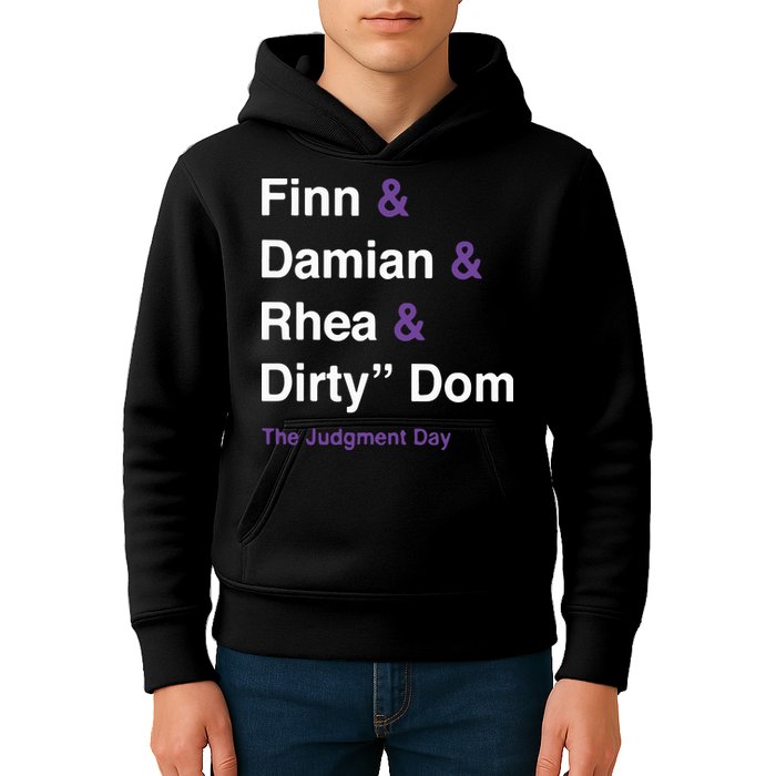 Rtruth Finn Damian Rhea Dirty Dom The Judgment Day Kids Hoodie