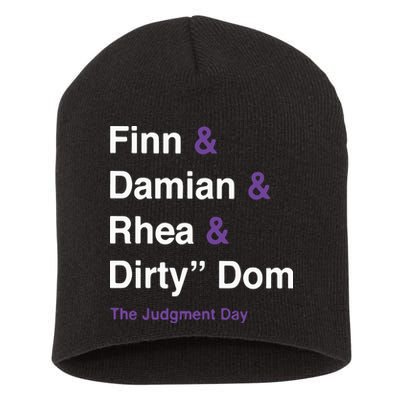 Rtruth Finn Damian Rhea Dirty Dom The Judgment Day Short Acrylic Beanie