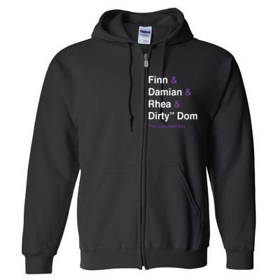 Rtruth Finn Damian Rhea Dirty Dom The Judgment Day Full Zip Hoodie