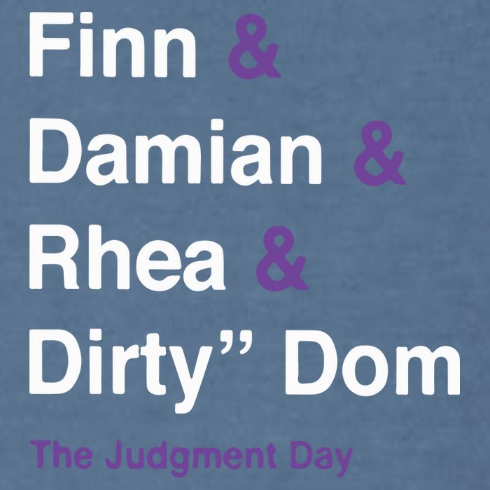Rtruth Finn Damian Rhea Dirty Dom The Judgment Day Garment-Dyed Sweatshirt