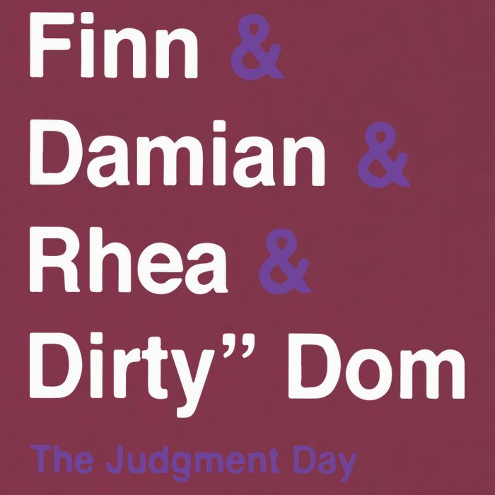 Rtruth Finn Damian Rhea Dirty Dom The Judgment Day 16oz Travel Tumbler