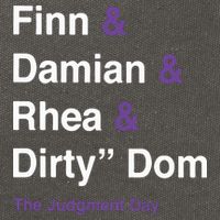 Rtruth Finn Damian Rhea Dirty Dom The Judgment Day Cotton Canvas Backpack
