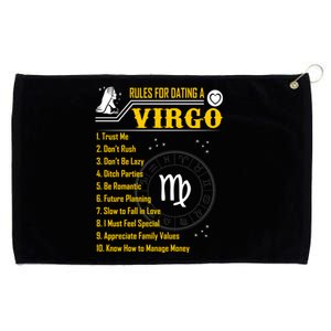 Rules For Dating A Virgo Zodiac Funny Gift Meaningful Gift Meaningful Gift Grommeted Golf Towel