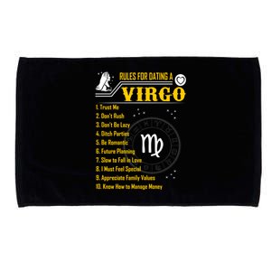 Rules For Dating A Virgo Zodiac Funny Gift Meaningful Gift Meaningful Gift Microfiber Hand Towel