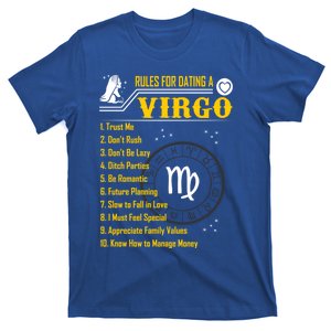 Rules For Dating A Virgo Zodiac Funny Gift Meaningful Gift Meaningful Gift T-Shirt