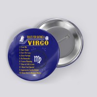 Rules For Dating A Virgo Zodiac Funny Gift Meaningful Gift Meaningful Gift Button