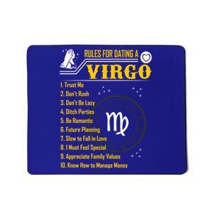 Rules For Dating A Virgo Zodiac Funny Gift Meaningful Gift Meaningful Gift Mousepad