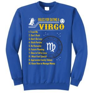 Rules For Dating A Virgo Zodiac Funny Gift Meaningful Gift Meaningful Gift Tall Sweatshirt