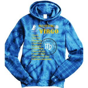 Rules For Dating A Virgo Zodiac Funny Gift Meaningful Gift Meaningful Gift Tie Dye Hoodie