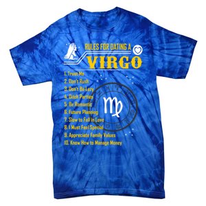 Rules For Dating A Virgo Zodiac Funny Gift Meaningful Gift Meaningful Gift Tie-Dye T-Shirt