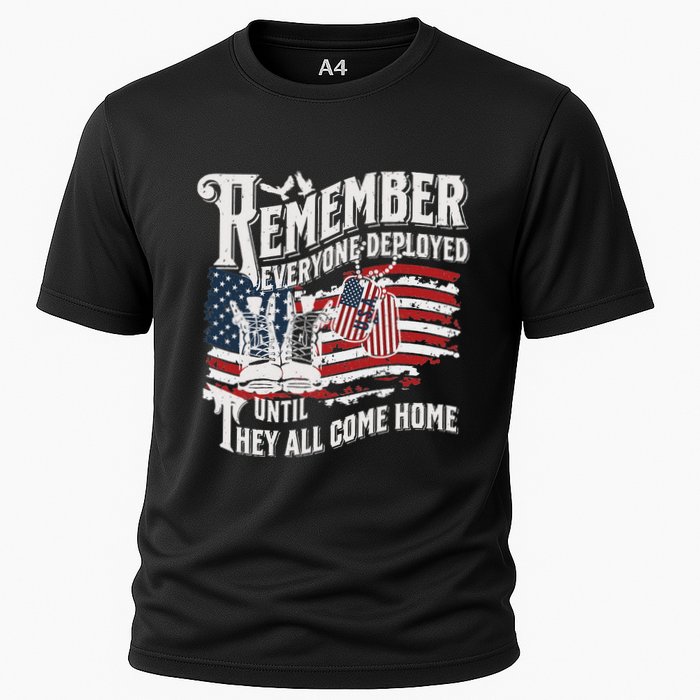 Red Friday Deployment Support Our Troops Wear Red Friday Cooling Performance Crew T-Shirt