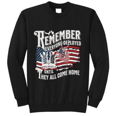 Red Friday Deployment Support Our Troops Wear Red Friday Sweatshirt