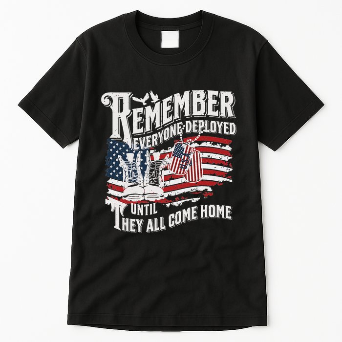 Red Friday Deployment Support Our Troops Wear Red Friday Tall T-Shirt