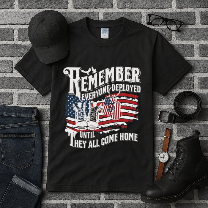 Red Friday Deployment Support Our Troops Wear Red Friday Tall T-Shirt
