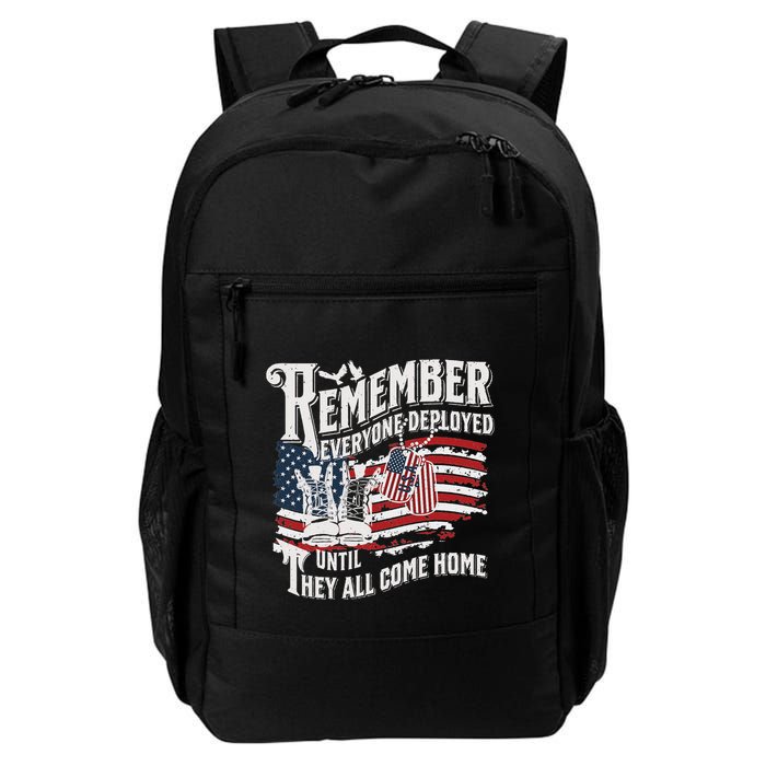 Red Friday Deployment Support Our Troops Wear Red Friday Daily Commute Backpack