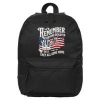 Red Friday Deployment Support Our Troops Wear Red Friday 16 in Basic Backpack