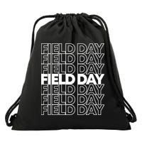 Retro Field Day Gift Drawstring Bag